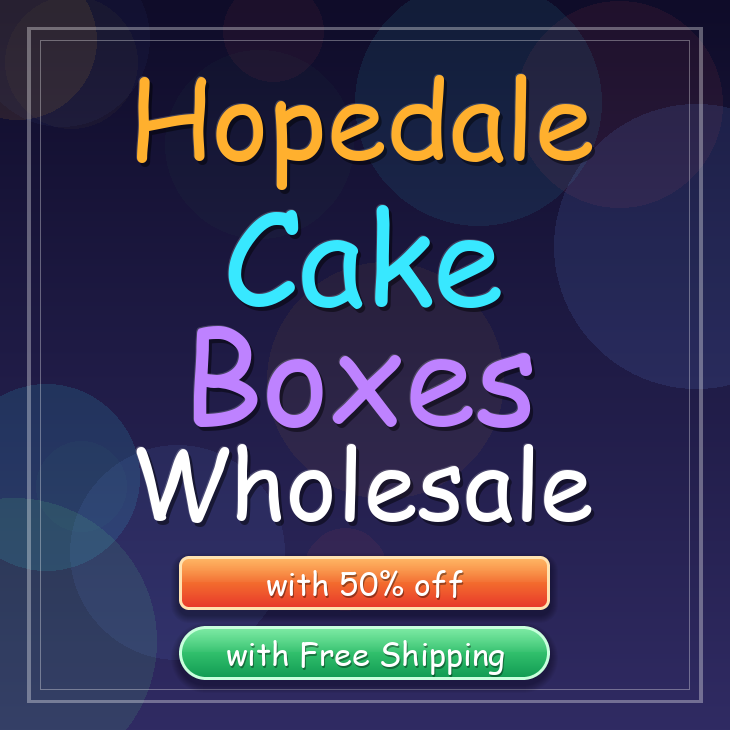 Hopedale cake boxes