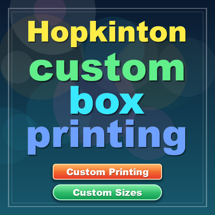 Hopkinton custom box printing