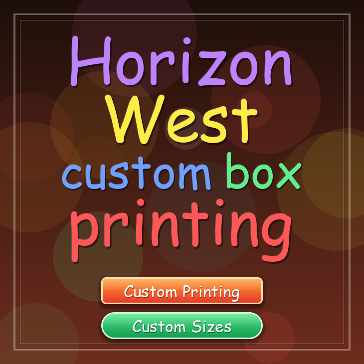 Horizon West custom box printing