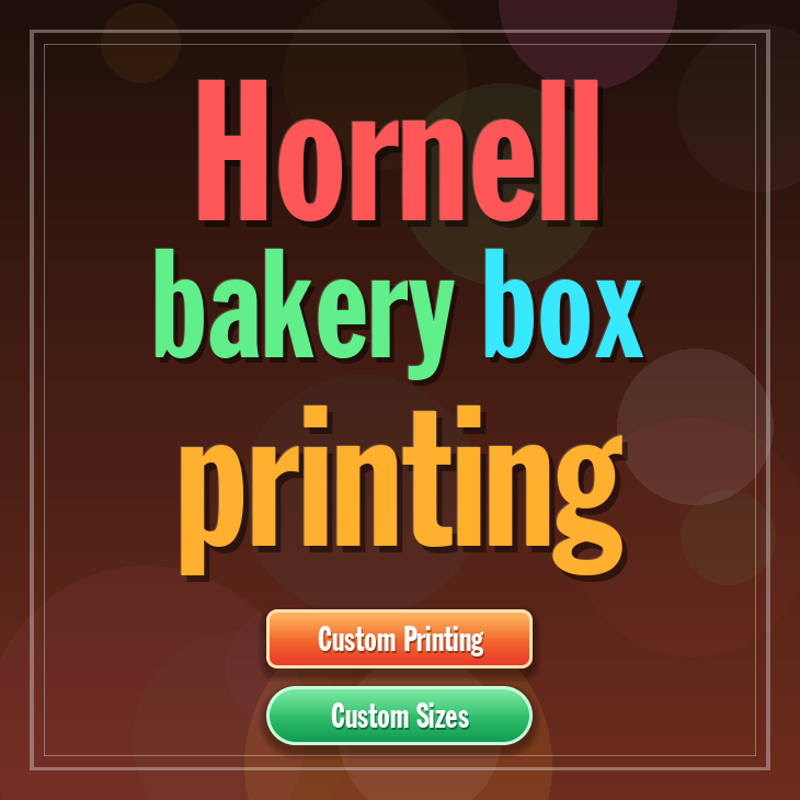 Hornell bakery box printing