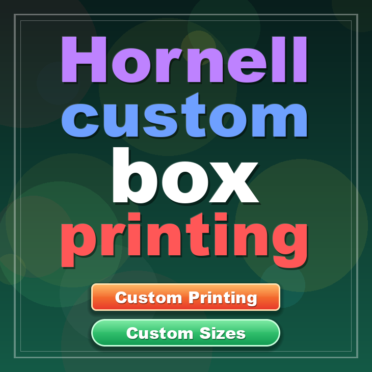 Hornell custom box printing