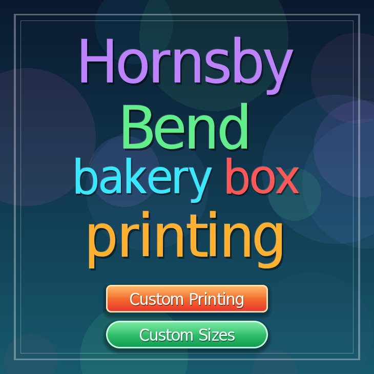 Hornsby Bend bakery box printing