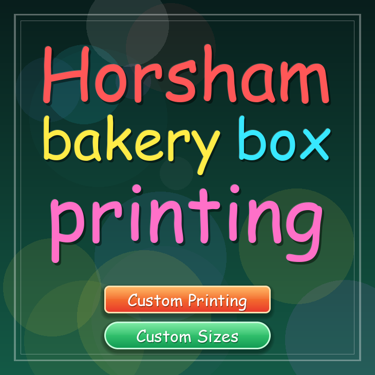 Horsham bakery box printing