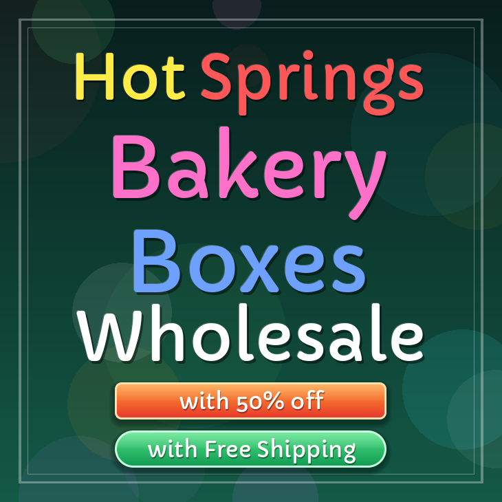 Hot Springs bakery boxes