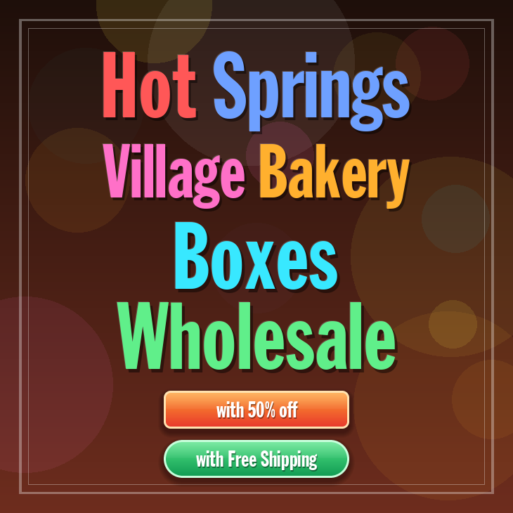 Hot Springs Village bakery boxes