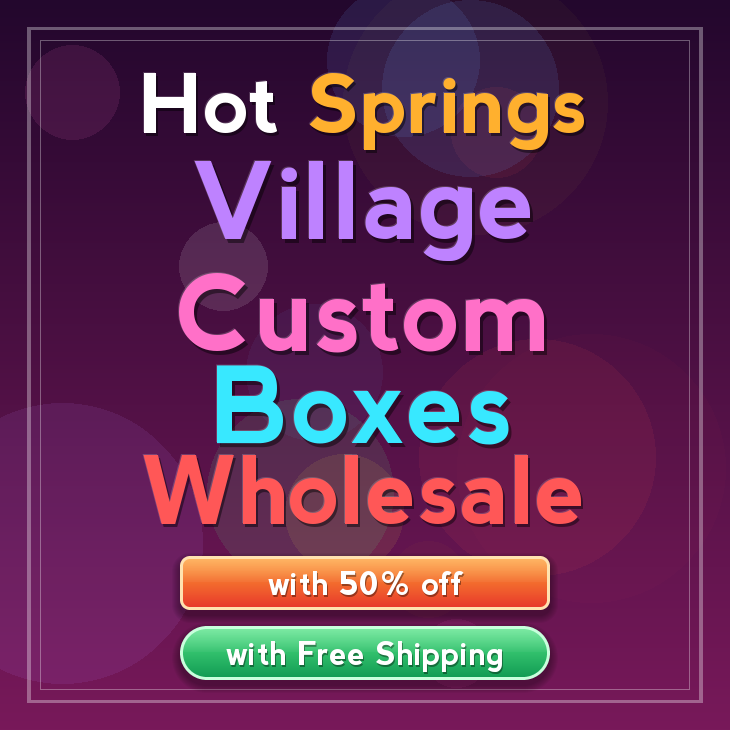 Hot Springs Village custom boxes