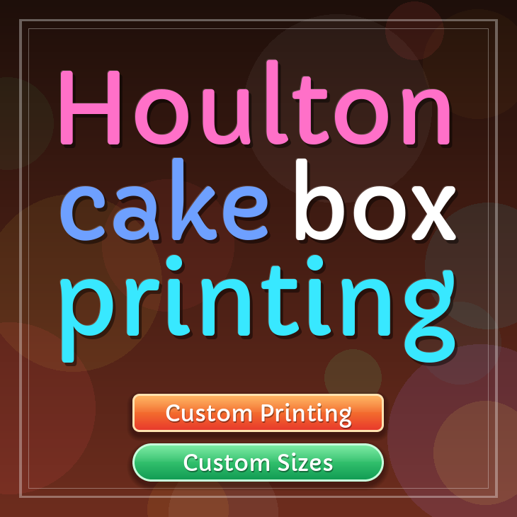 Houlton cake box printing
