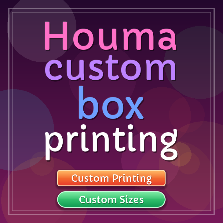 Houma custom box printing