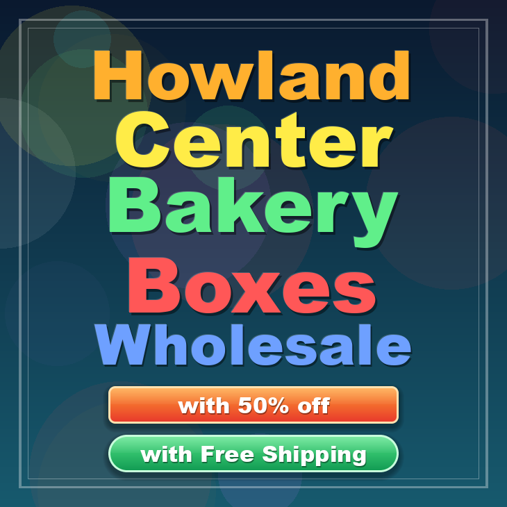 Howland Center bakery boxes
