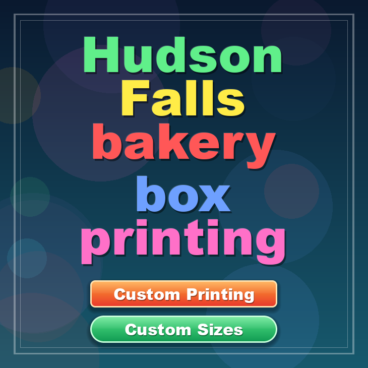 Hudson Falls bakery box printing
