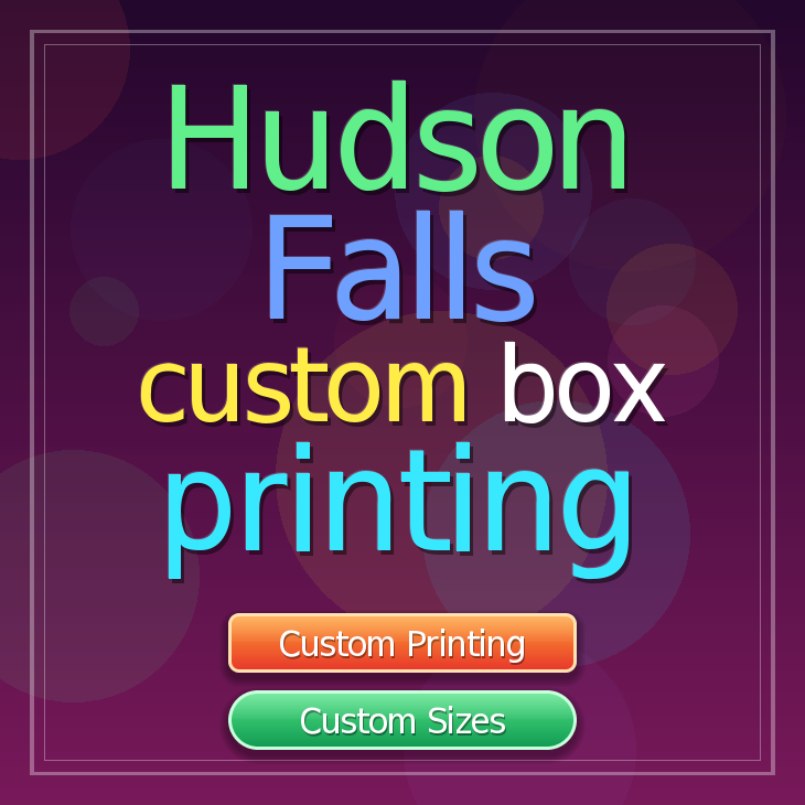 Hudson Falls custom box printing