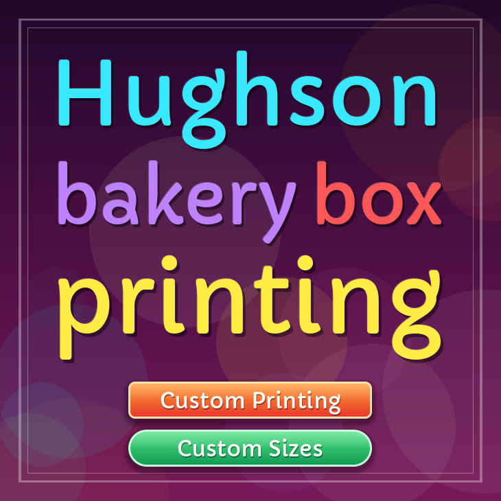 Hughson bakery box printing