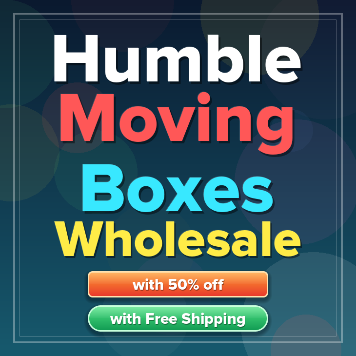 Humble moving boxes