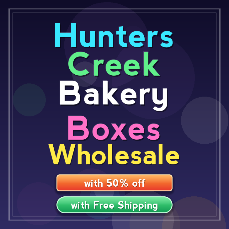 Hunters Creek bakery boxes