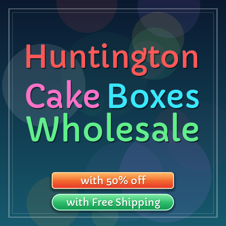 Huntington cake boxes
