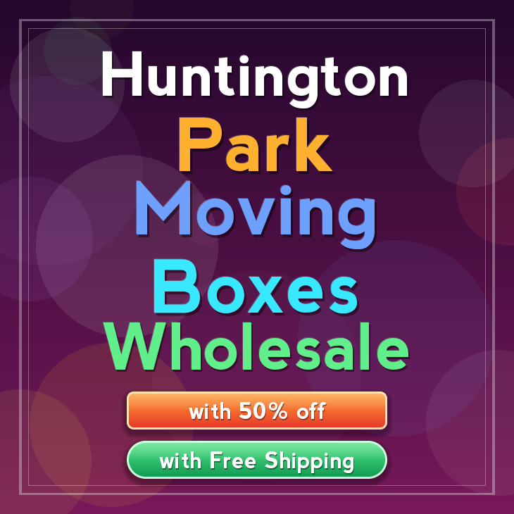 Huntington Park moving boxes