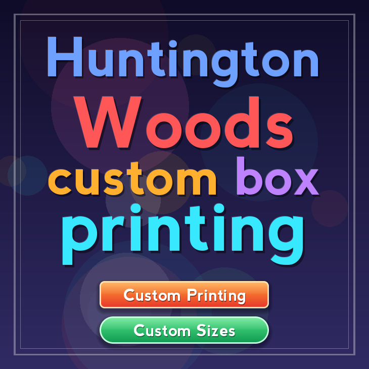 Huntington Woods custom box printing