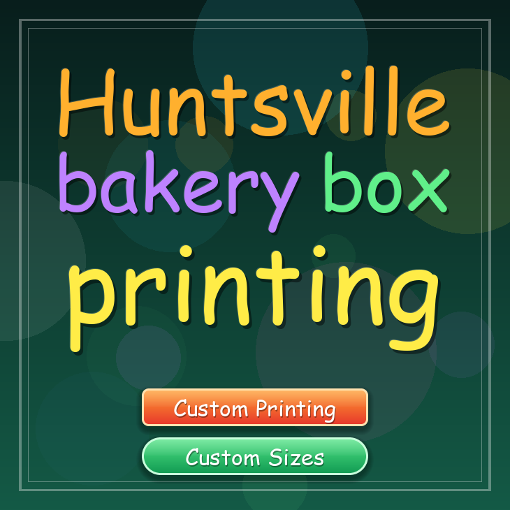 Huntsville bakery box printing
