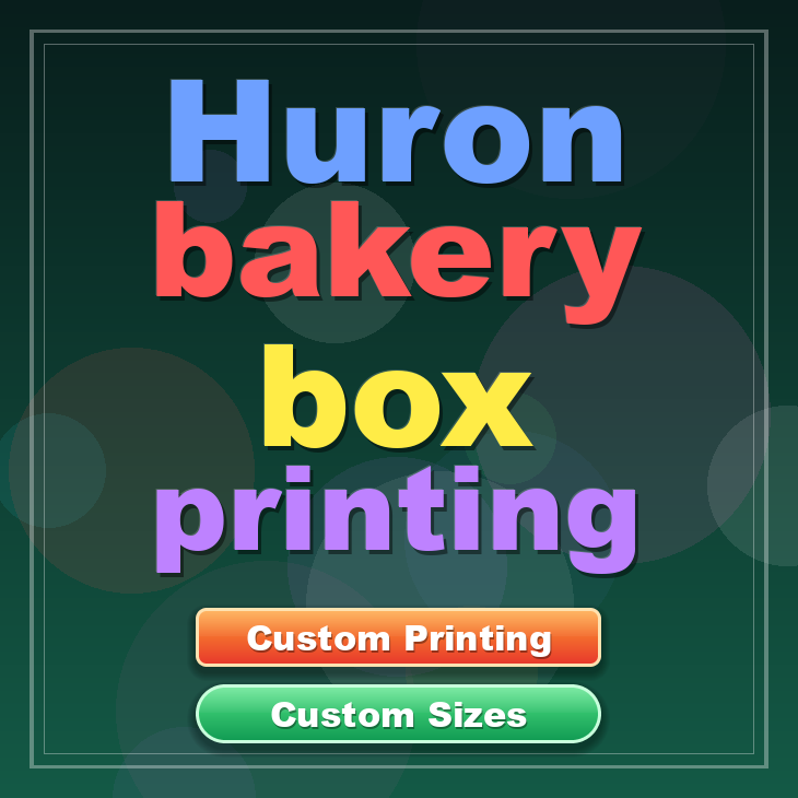 Huron bakery box printing