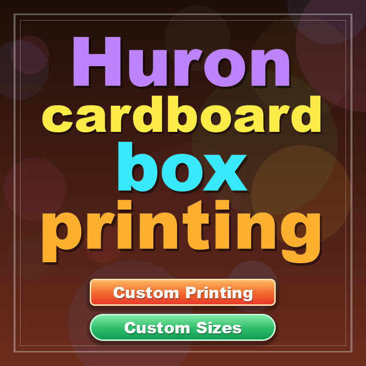 Huron cardboard box printing