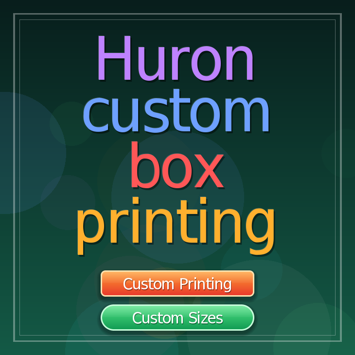 Huron custom box printing