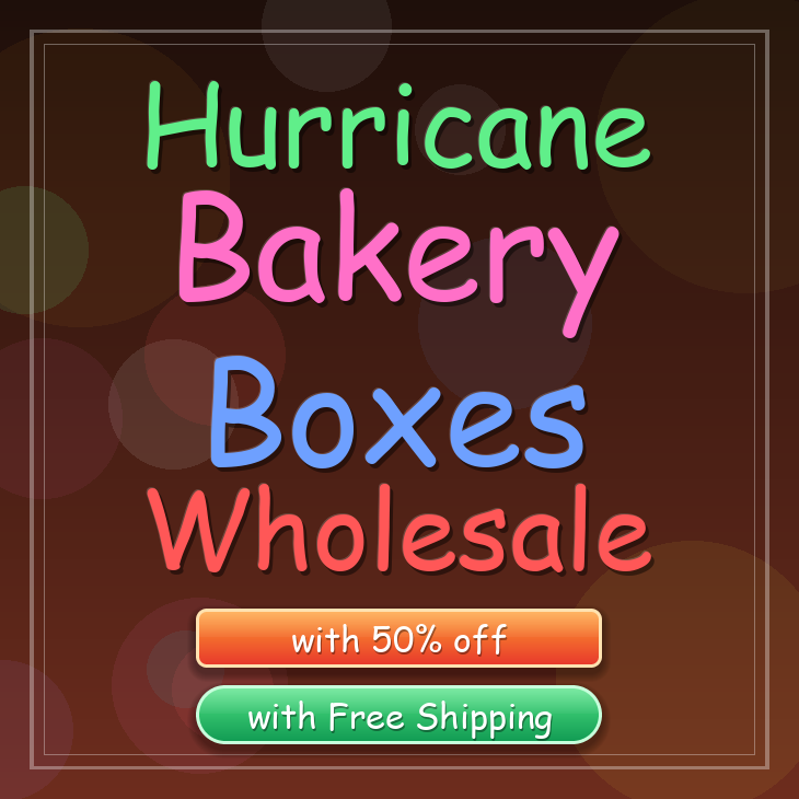 Hurricane bakery boxes