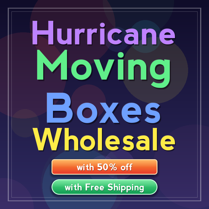 Hurricane moving boxes