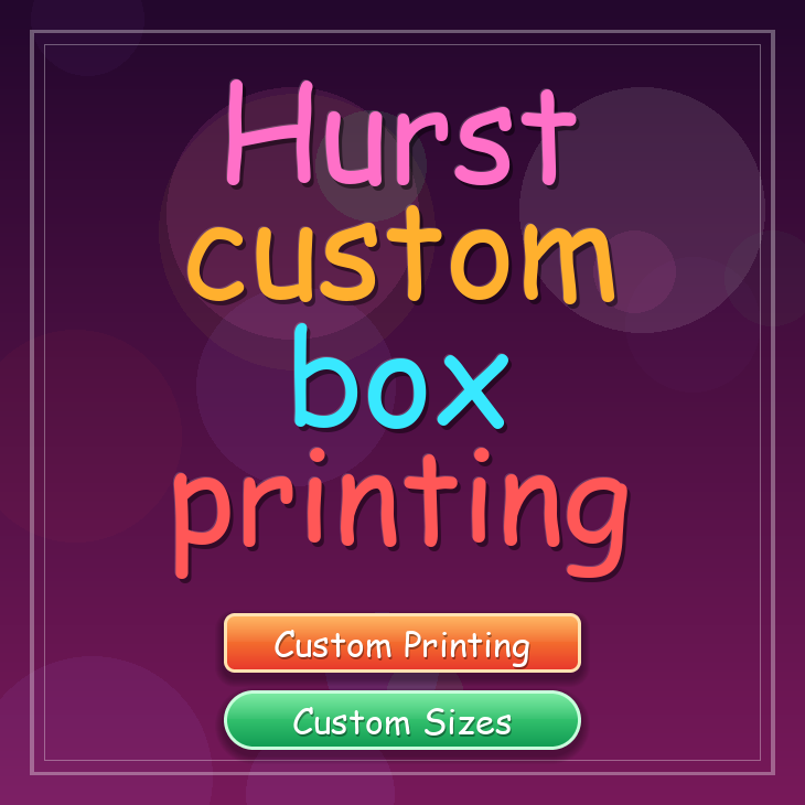 Hurst custom box printing