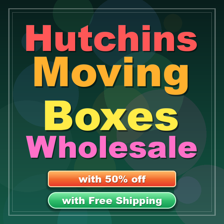 Hutchins moving boxes