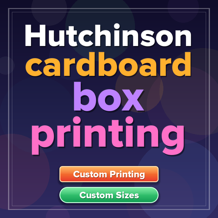Hutchinson cardboard box printing