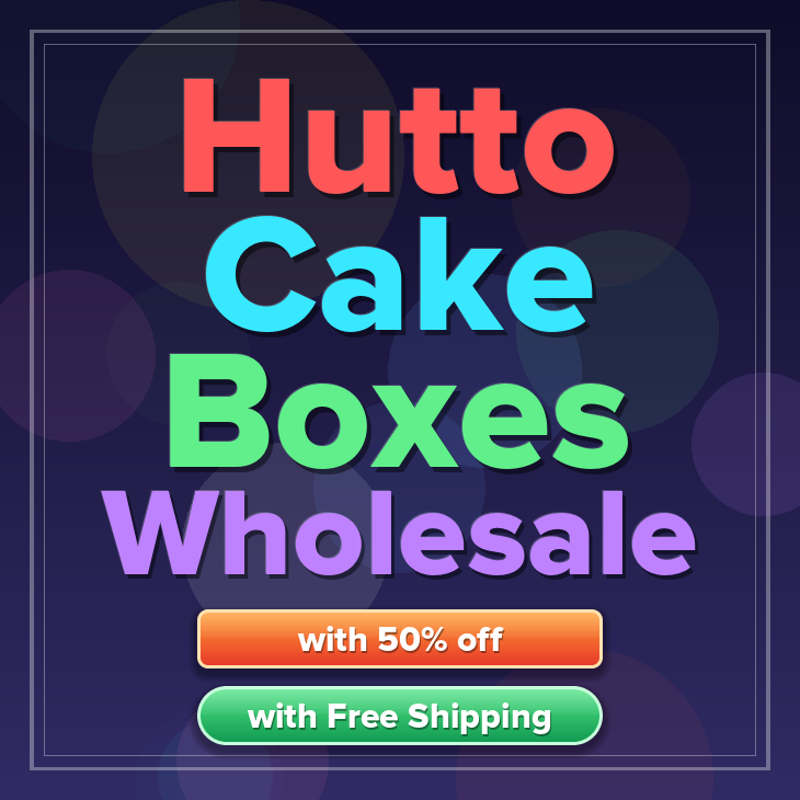 Hutto cake boxes