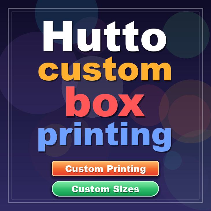 Hutto custom box printing