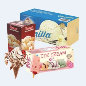 ice cream boxes