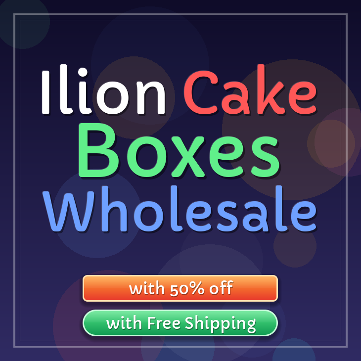 Ilion cake boxes