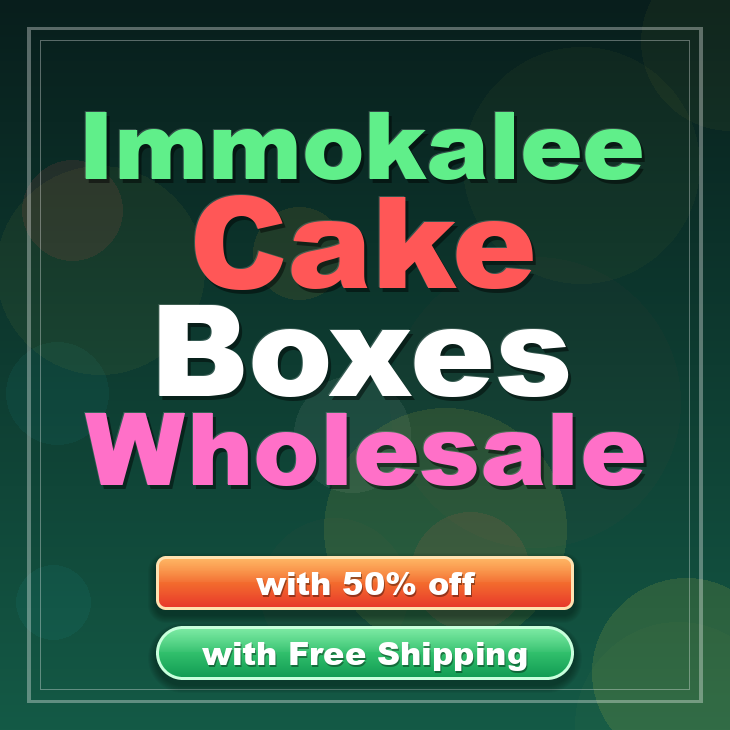 Immokalee cake boxes
