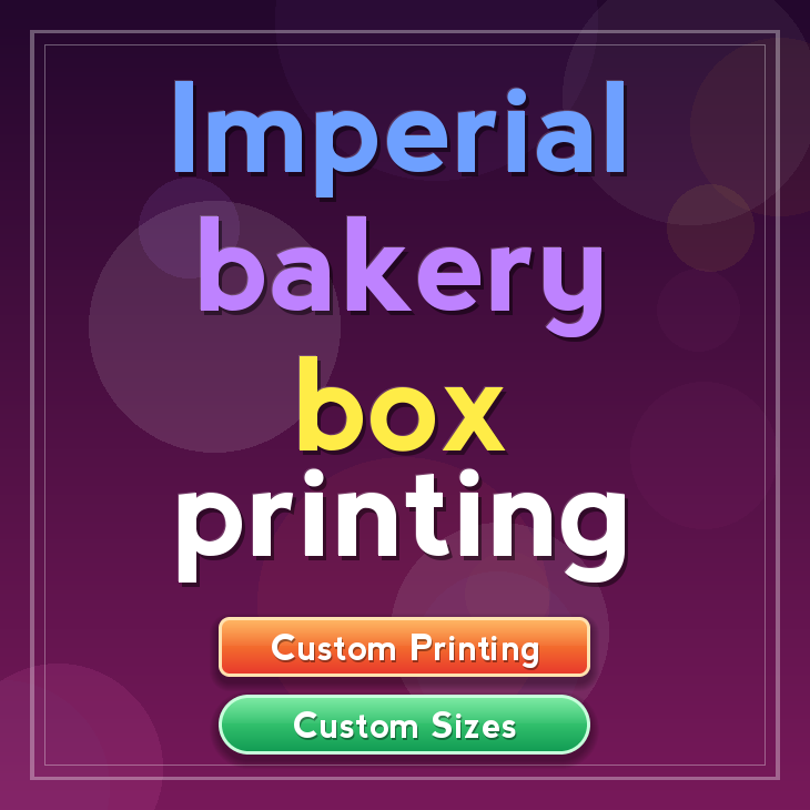 Imperial bakery box printing
