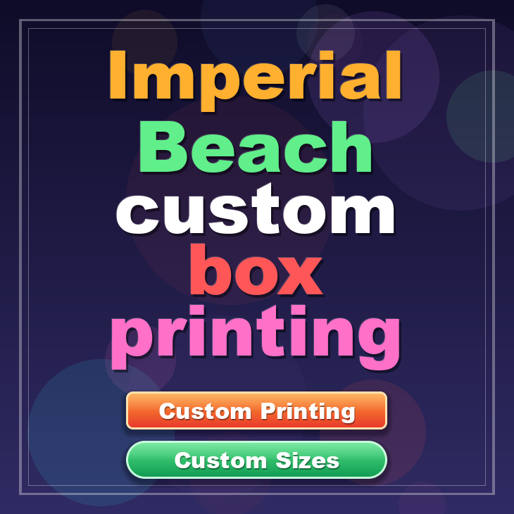 Imperial Beach custom box printing