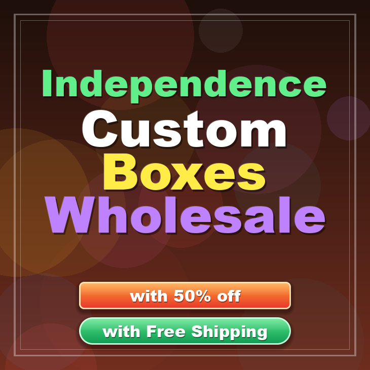 Independence custom boxes