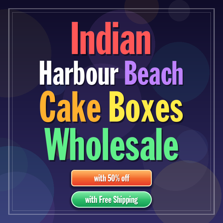 Indian Harbour Beach cake boxes