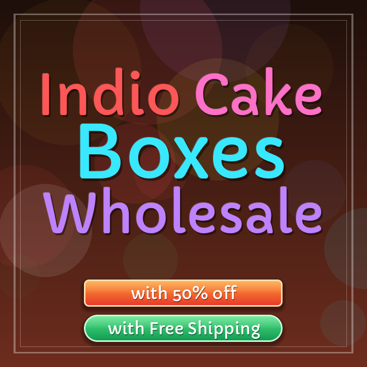 Indio cake boxes