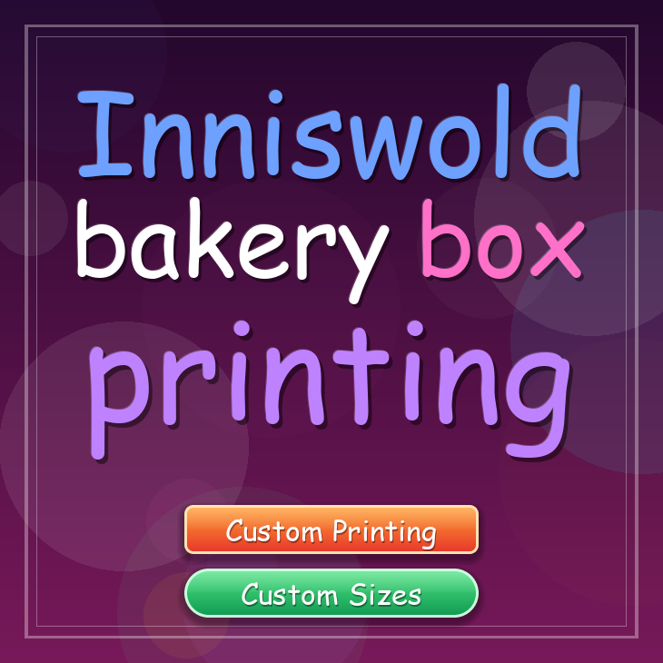 Inniswold bakery box printing