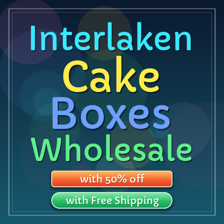 Interlaken cake boxes