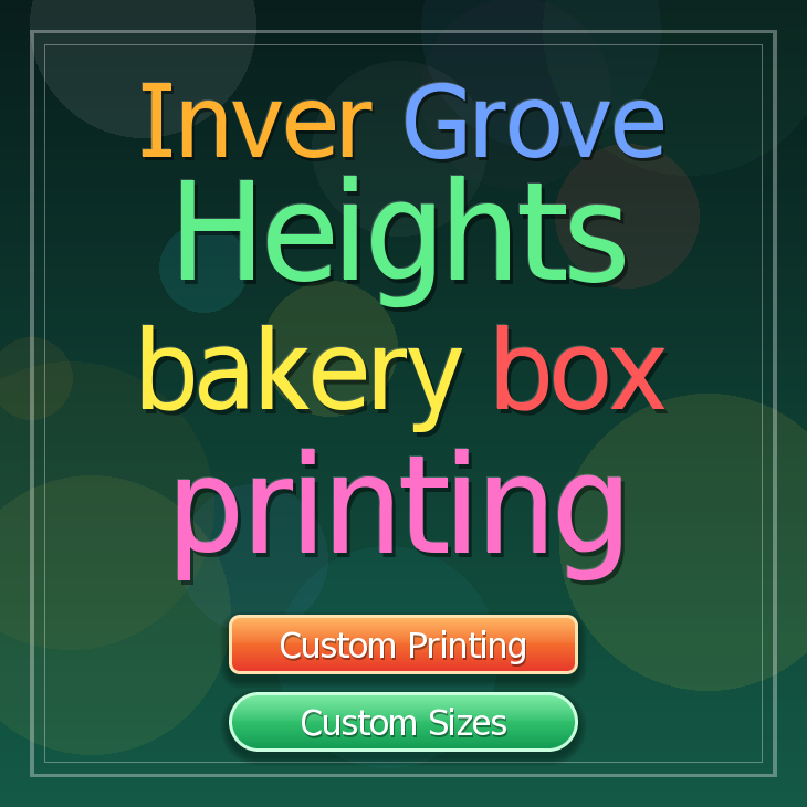 Inver Grove Heights bakery box printing