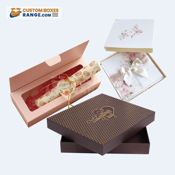 Custom Printed Invitation Boxes Wholesale