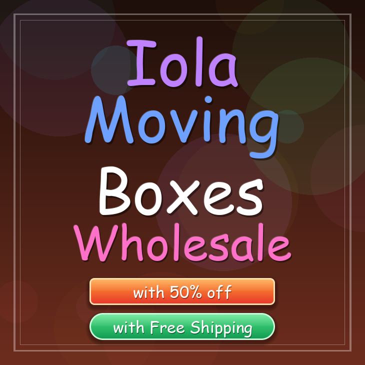 Iola moving boxes