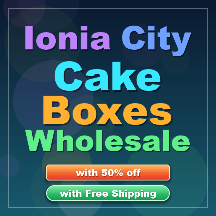 Ionia City cake boxes