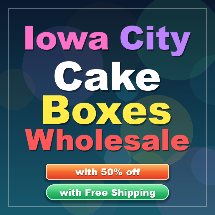 Iowa City cake boxes