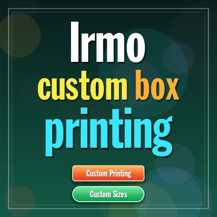 Irmo custom box printing