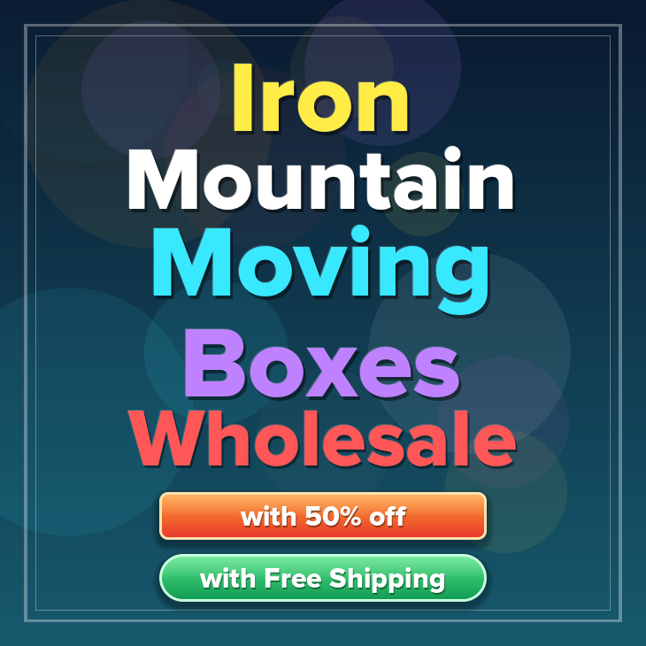 Iron Mountain moving boxes