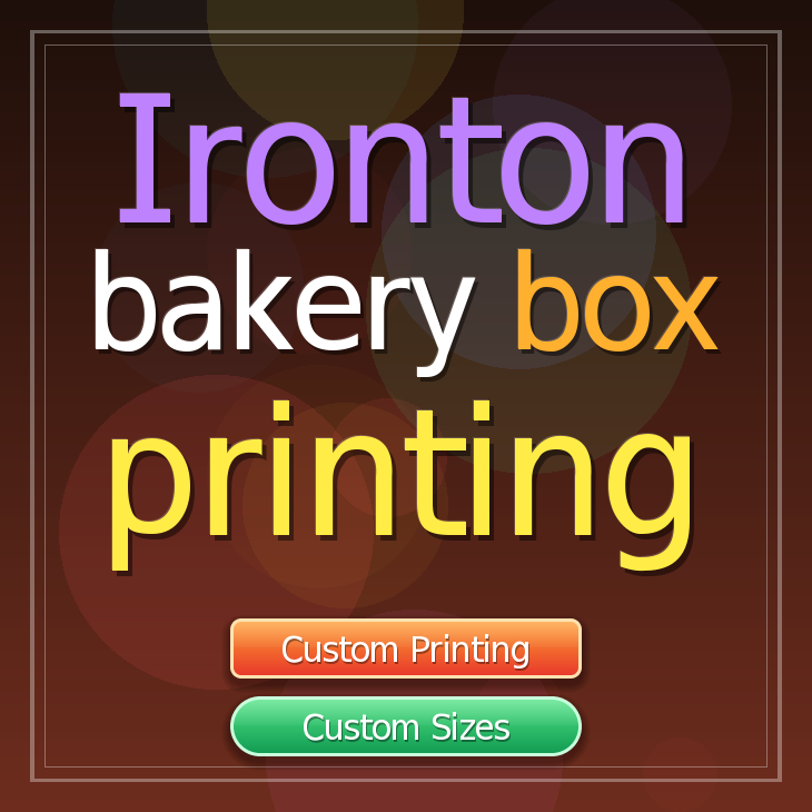 Ironton bakery box printing